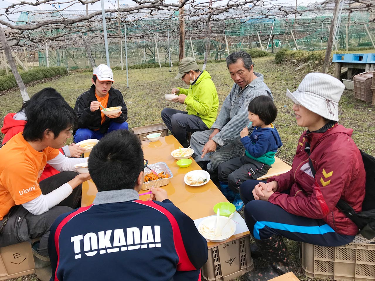 じゃがいも植え付けイベント